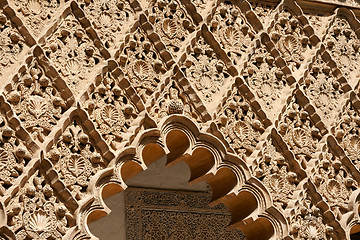 Image showing Mudejar decorations in Seville