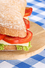 Image showing Italian panino