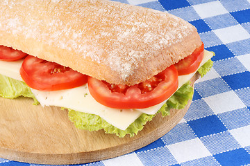 Image showing Italian panino