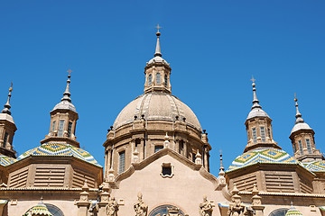 Image showing Basilica-Cathedral of Our Lady of the Pillar in Zaragoza