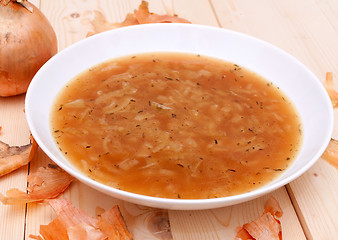 Image showing Onion Soup