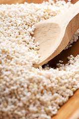 Image showing Amaranth popping, gluten-free, high protein grain cereal