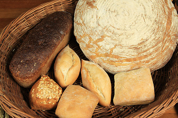 Image showing Kinds of bread