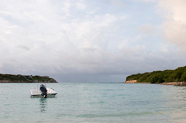 Image showing Boat on beach