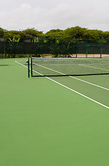 Image showing Tennis court