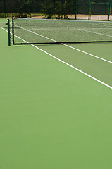 Image showing Tennis court