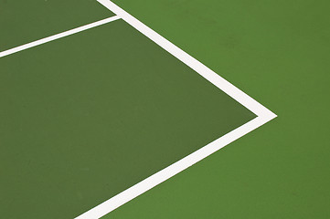 Image showing Tennis court