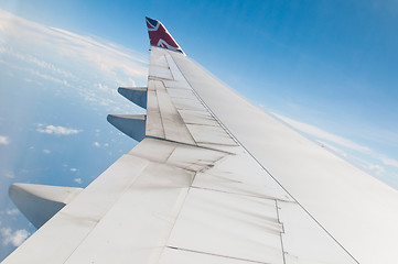 Image showing Boeing 747 wing