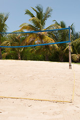 Image showing Beach volleyball