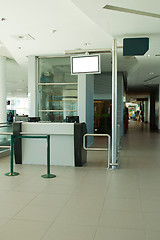 Image showing Boarding gate