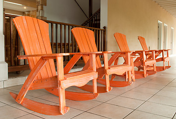 Image showing Rocking chairs