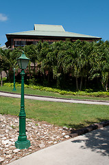 Image showing Tropical resort