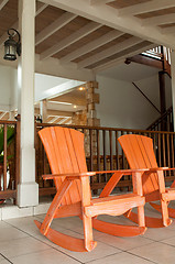 Image showing Rocking chairs