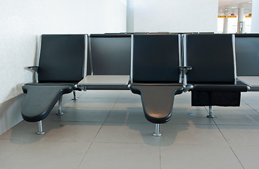 Image showing Airport seats