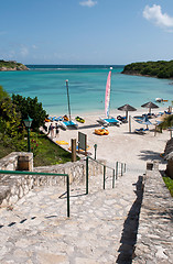 Image showing Resort beach