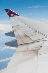 Image showing Boeing 747 wing