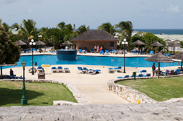 Image showing Verandah resort swimming pool