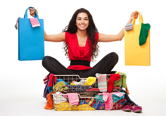 Image showing Happy shopping