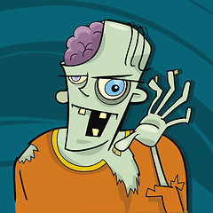 Image showing cartoon zombie