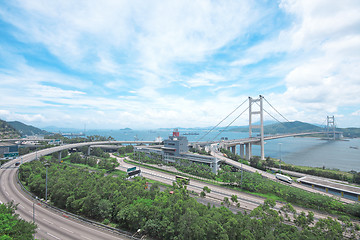 Image showing hong kong highway at day