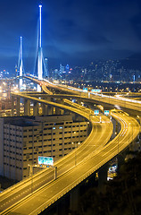 Image showing traffic night