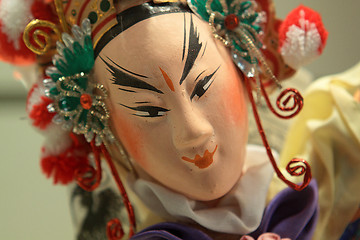 Image showing chinese opera dummy