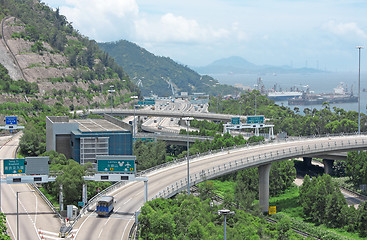 Image showing hong kong highway at day