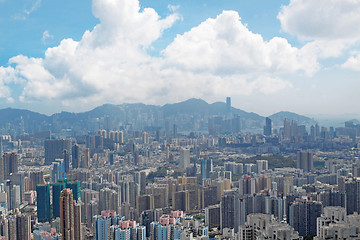 Image showing Hong Kong downtown 