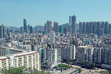 Image showing hong kong downtown 