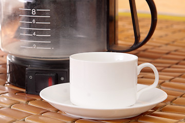 Image showing coffee machine and cup 