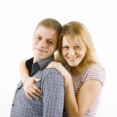 Image showing happy young couple