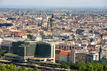 Image showing Budapest, Hungary, from fortress Citadel