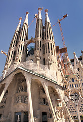 Image showing Sagrada Familia Cathedral 