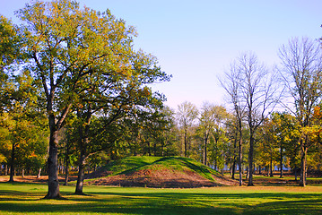 Image showing Borre mound cemetery