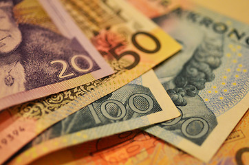 Image showing Swedish cash