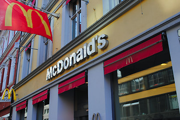 Image showing  McDonald's restaurant