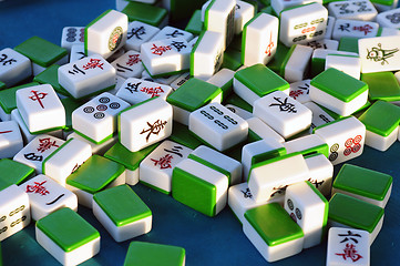 Image showing Mahjong tiles