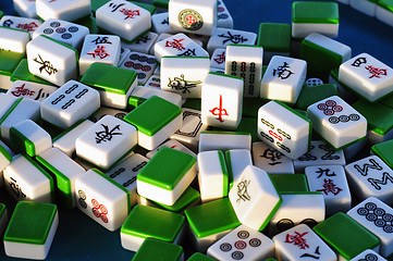 Image showing Mahjong tiles