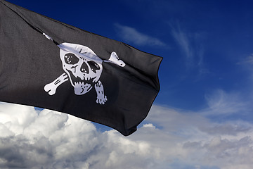 Image showing Jolly Roger (pirate flag)