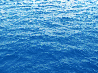 Image showing blue sea water