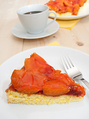 Image showing Cake With Apricots