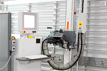 Image showing Automatic vertical panel saw