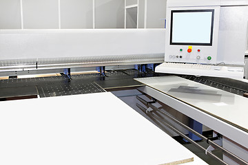 Image showing Wood panel saw