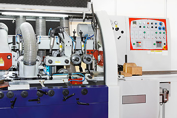 Image showing Wood moulder machine