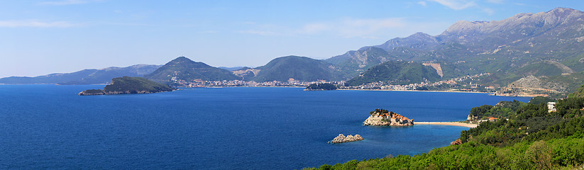 Image showing Montenegro coast