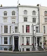 Image showing London houses