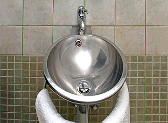 Image showing Shiny sink