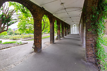 Image showing Arch corridor