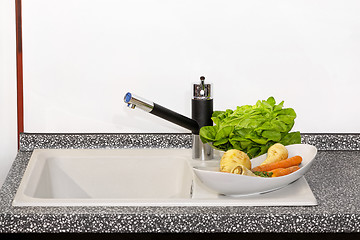 Image showing Kitchen sink