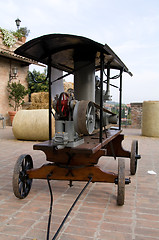 Image showing Wagon for pest control